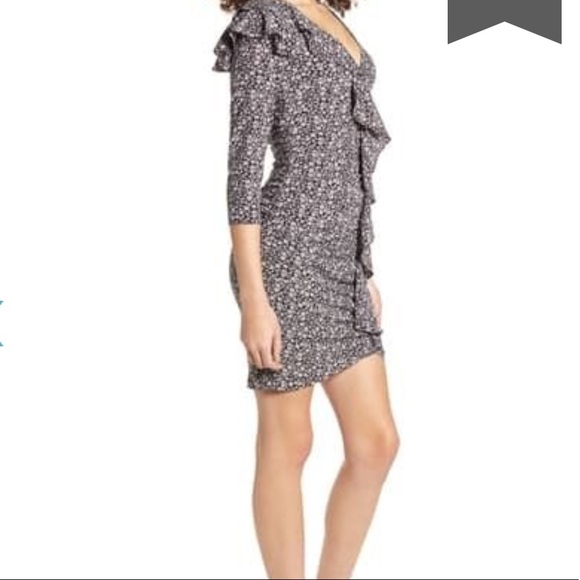 NWT➡️ Socialite Floral print Ruffle Minidress - Picture 4 of 10